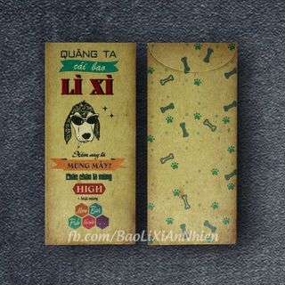 Bao lì xì 2018 cute giá hạt dẻ