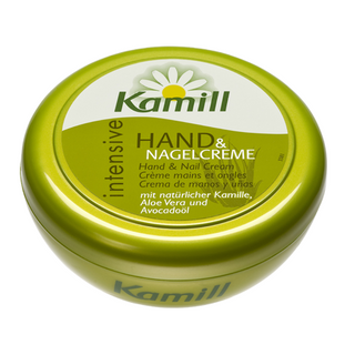 Kem dưỡng tay và móng Kamill hộp xanh rêu 150ml