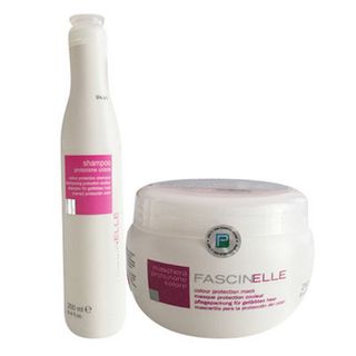 Combo Dầu Gội Và Kem Ủ Xả Dưỡng Màu Tóc Nhuộm Fascinelle Colour Protection Mask 250ml