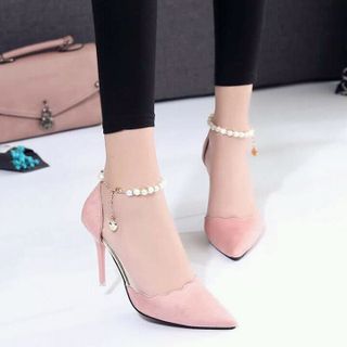 giầy cao gót da lộn