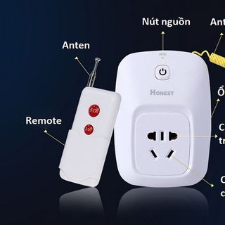 Ổ Cắm Điều Khiển Từ Xa Công Suất Lớn Honest HT 6805