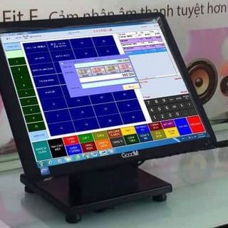 Máy bộ cảm ứng 17’ và phần mềm tính tiền – máy in hóa đơn – két đựng tiền thu ngân