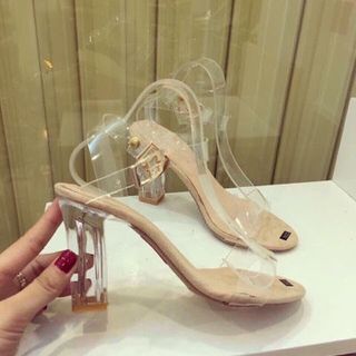 giày got vuông quai trong