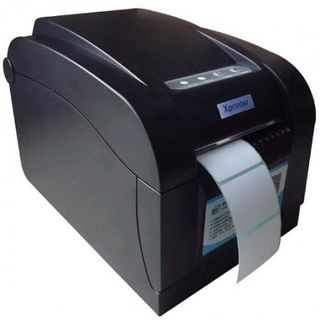 Máy in tem mã vạch lắp đặt trực tiếp   tặng kèm cuộn 600 tem