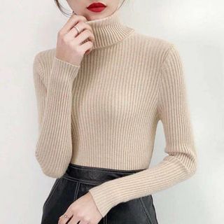 Áo len cổ lọ nữ