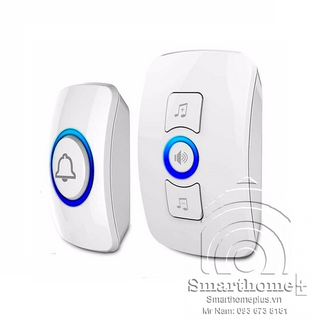 Chuông Cửa Không Dây Nút Bấm Nhỏ Kenrui KR-M525