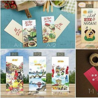 Bao lì xì đẹp độc có rất nhiều mẫu mã