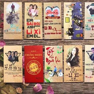 Bao lì xì đẹp độc có rất nhiều mẫu mã