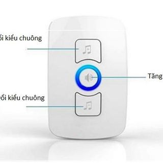 Chuông Cửa Không Dây Nút Bấm Nhỏ Kenrui KR-M525