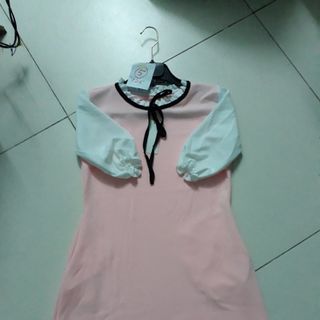 Đầm suông công sở tay lửng