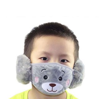 KHẨU TRANG HÌNH THÚ CÓ CHỤP TAI