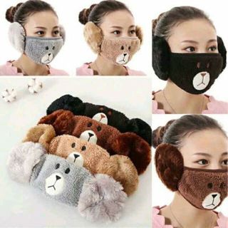 KHẨU TRANG HÌNH THÚ CÓ CHỤP TAI