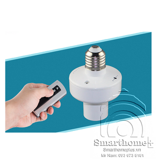 Đui Đèn Điều Khiển Từ Xa Sóng RF