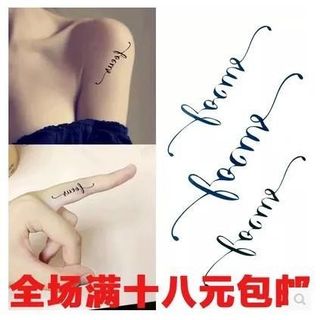 hình dán giả xăm