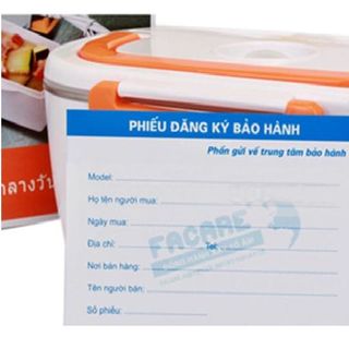 Hộp hâm nóng cơm tự động Facare