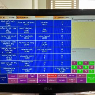 Phần mềm tính tiền in hóa đơn thanh toán – bán hàng