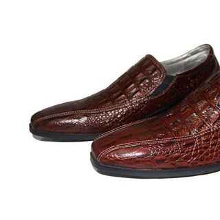 Giày tây nam da bò thật vân cá sấu MS T143