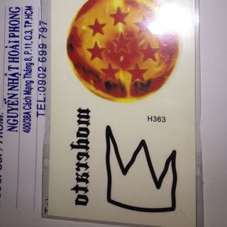 hình dán giả xăm