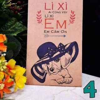 Set bao lì xì 10 mẫu tự chọn bán lẻ