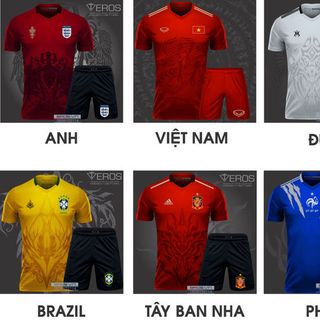 Đồ thể thao Eros - Tuyển Quốc gia Worldcup 2018