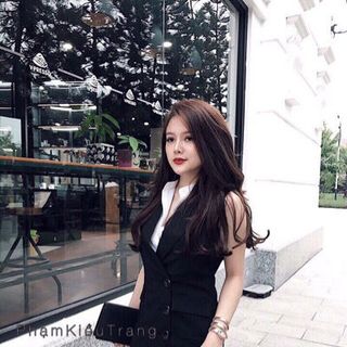 set đầm sm vest nút