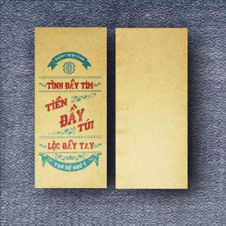 Bao lì xì Tình Đầy Tim