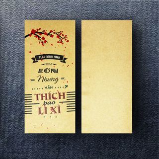 Bao lì xì Ước Nguyện Đầu Xuân