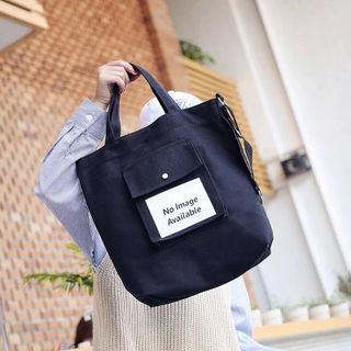 Túi vải canvas có dây kéo dày