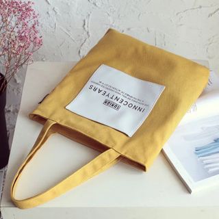 Túi vải canvas có dây kéo dày