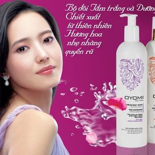 BỘ KEM TẮM TRẮNG VÀ KEM DƯỠNG DA OYOMI