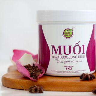 Muối thảo dược giảm eo săn chắc da mờ vết rạn Cung Đình 1kg giá sỉ