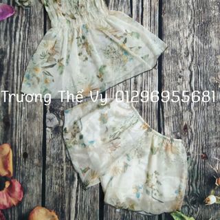 ĐỒ NGỦ VOAN HỞ VAI DỄ THƯƠNG
