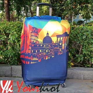 BỌC VALI DU LỊCH Túi áo vải trùm vali không bao gồm vali 2017Size 28Nhiều Mẫu