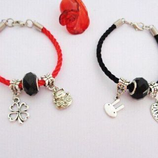 Vòng tay hạt charm đá
