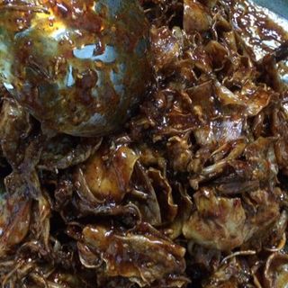 Mực khô rim tỏi ớt