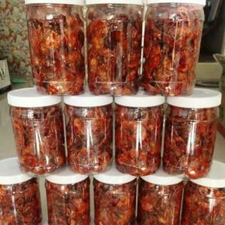 Mực khô rim tỏi ớt