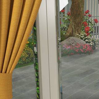 Rèm cửa đoen khoen vải chống nắng 99 Rộng 135cm x Dài 160cm PT143 - maize