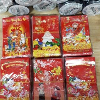 Combo 10 sấp bao lì xì size nhỏ 10cái 1 sấp