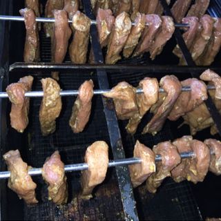 thịt lợn gác bếp