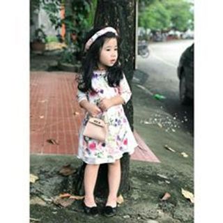 Áo Dài Gấm Bé Gái