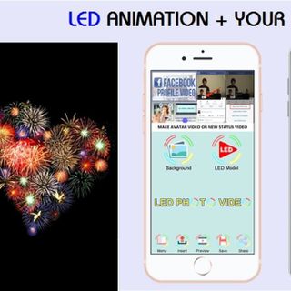 Ứng dụng tạo video từ hình ảnh và các hiệu ứng đèn LED