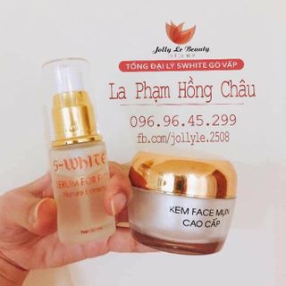 Kem trị mụn cc SWhite