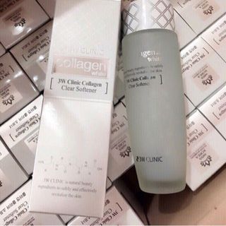 Nước hoa hồng tẩy trang 3W clinic Hàn quốc