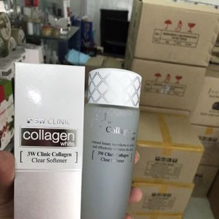 Nước hoa hồng tẩy trang 3W clinic Hàn quốc