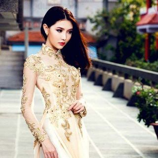 WeddingDung com - Áo dài cưới - Áo dài sui gia