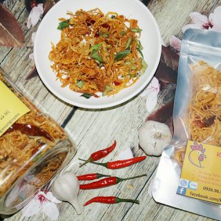KHÔ GÀ NHÀ LÀM VŨ NGUYỄN/ KHÔ GÀ LÁ CHANH/ KHÔ GÀ CHÁY TỎI