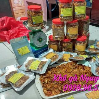 KHÔ GÀ NHÀ LÀM VŨ NGUYỄN/ KHÔ GÀ LÁ CHANH/ KHÔ GÀ CHÁY TỎI