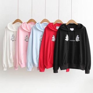 áo hoodier nỉ thêu logo siêu đẹp 1 fom dưới 65kg về đủ 5 màu