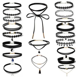 Sỉ Combo 12 vòng choker nữ cá tính và thời trang giá sỉ