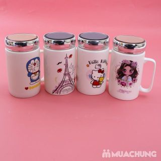 ca sứ nắp giữ nhiệt